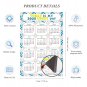 2025 Magnetic Calendar - Calendar Magnets - Today is my Lucky Day - Themed 033 (7 x 10.5)