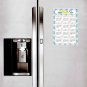 2025 Magnetic Calendar - Calendar Magnets - Today is my Lucky Day - Themed 033 (7 x 10.5)
