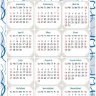 2025 Magnetic Calendar - Calendar Magnets - Today is my Lucky Day - Themed 034 (5.25 x 8)