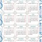 2025 Magnetic Calendar - Calendar Magnets - Today is my Lucky Day - Themed 034 (5.25 x 8)