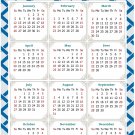 2025 Magnetic Calendar - Calendar Magnets - Today is my Lucky Day - Themed 035 (7 x 10.5)