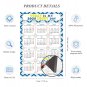 2025 Magnetic Calendar - Calendar Magnets - Today is my Lucky Day - Themed 035 (7 x 10.5)