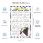 2025 Magnetic Calendar - Calendar Magnets - Today is my Lucky Day - Themed 039 (7 x 10.5)