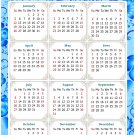 2025 Magnetic Calendar - Calendar Magnets - Today is my Lucky Day - Themed 041 (7 x 10.5)
