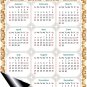2025 Magnetic Calendar - Calendar Magnets - Today is my Lucky Day - Themed 042 (5.25 x 8)