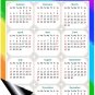 2025 Magnetic Calendar - Calendar Magnets - Today is my Lucky Day - Themed 043 (7 x 10.5)