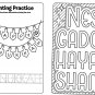 The Dreidel, The Menoran, Eight Nights of Hanukkah, Hanukkah Traditions - Activity Book