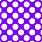 Locker Wallpaper Magnetic  - Pack of 3 Sheets - Polka Dot (vg 004)