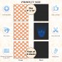 Locker Wallpaper Magnetic - Pack of 3 Sheets - Polka Dot (vg 005)