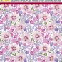 School Locker Magnetic Wallpaper - Pack of 12 Sheets - (Flowers vg07)