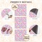 School Locker Magnetic Wallpaper - Pack of 12 Sheets - (Flowers vg07)