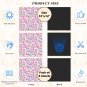 School Locker Magnetic Wallpaper - Pack of 12 Sheets - (Flowers vg07)