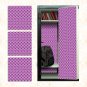 School Locker Magnetic Wallpaper - Pack of 12 Sheets - Geometric (vg 014)