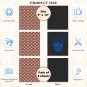 Locker Wallpaper Magnetic - Pack of 3 Sheets - (Geometric) (vg 010)