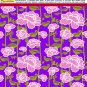 Magnetic Locker Wallpaper - Pack of 2 Rolls - (Flowers) (vg 016)