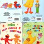 Elmo's First Day of School, Wild Animal Adventures, Best Great Baseball Game - Board Book Set