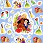 Disney Princess - Sticker Pad 4 Sheets - over to 200 Stickers