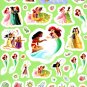 Disney Princess - Sticker Pad 4 Sheets - over to 200 Stickers