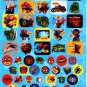 Marvel - Spider-Man - Sticker Collection 4 Sheets - over 270 Stickers