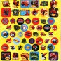 Marvel - Spider-Man - Sticker Collection 4 Sheets - over 270 Stickers