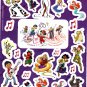 Disney Mickey - Sticker Collection 4 Sheets - over 150 + 150 Stickers Set of 2