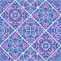 School Locker Magnetic Wallpaper - Pack of 12 Sheets - Geometric (vg 023)