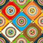 School Locker Magnetic Wallpaper - Pack of 12 Sheets - Geometric (vg 019)