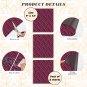 Magnetic Locker Wallpaper - Pack of 3 Sheets - (Geometric) (vg 020)