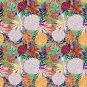 School Locker Magnetic Wallpaper - Pack of 12 Sheets - (Flowers) (vg 028)