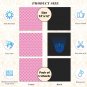 School Locker Magnetic Wallpaper - Pack of 12 Sheets - Geometric (vg 013)