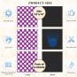 School Locker Magnetic Wallpaper - Pack of 3 Sheets - Polka Dot (vg 004)