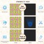 School Locker Magnetic Wallpaper - Pack of 3 Sheets - (Flowers) (vg 015)