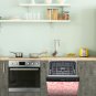 Dishwasher Magnet Cover - Reusable Magnetic Tiles Decal - Pack of 4 Tiles - V01