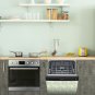 Dishwasher Magnet Cover - Reusable Magnetic Tiles Decal - Pack of 4 Tiles - V06