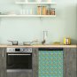 Dishwasher Magnet Cover - Reusable Magnetic Tiles Decal - Pack of 4 Tiles - V07