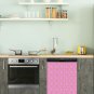 Dishwasher Magnet Cover - Reusable Magnetic Tiles Decal - Pack of 4 Tiles - V08