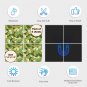 Dishwasher Magnet Cover - Reusable Magnetic Tiles Decal - Pack of 4 Tiles - V010