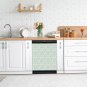 Dishwasher Magnet Cover - Reusable Magnetic Tiles Decal - Pack of 4 Tiles - V011