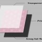 Dishwasher Magnet Cover - Reusable Magnetic Tiles Decal - Pack of 4 Tiles - V012