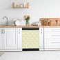 Dishwasher Magnet Cover - Reusable Magnetic Tiles Decal - Pack of 4 Tiles - V015