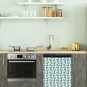 Dishwasher Magnet Cover - Reusable Magnetic Tiles Decal - Pack of 4 Tiles - V016