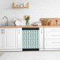 Dishwasher Magnet Cover - Reusable Magnetic Tiles Decal - Pack of 4 Tiles - V016