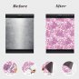 Dishwasher Magnet Cover - Reusable Magnetic Tiles Decal - Pack of 4 Tiles - V023