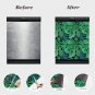 Dishwasher Magnet Cover - Reusable Magnetic Tiles Decal - Pack of 4 Tiles - V025