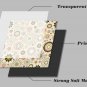 Dishwasher Magnet Cover - Reusable Magnetic Tiles Decal - Pack of 4 Tiles - V029