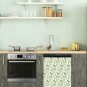 Dishwasher Magnet Cover - Reusable Magnetic Tiles Decal - Pack of 4 Tiles - V030