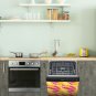 Dishwasher Magnet Cover - Reusable Magnetic Tiles Decal - Pack of 4 Tiles - V033