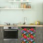 Dishwasher Magnet Cover - Reusable Magnetic Tiles Decal - Pack of 4 Tiles - V039