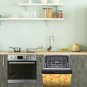 Dishwasher Magnet Cover - Reusable Magnetic Tiles Decal - Pack of 4 Tiles - V042