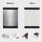 Dishwasher Magnet Cover - Reusable Magnetic Tiles Decal - Pack of 4 Tiles - V047